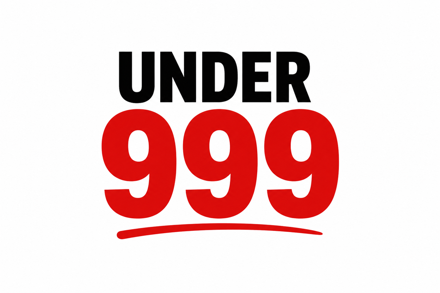 Under 999