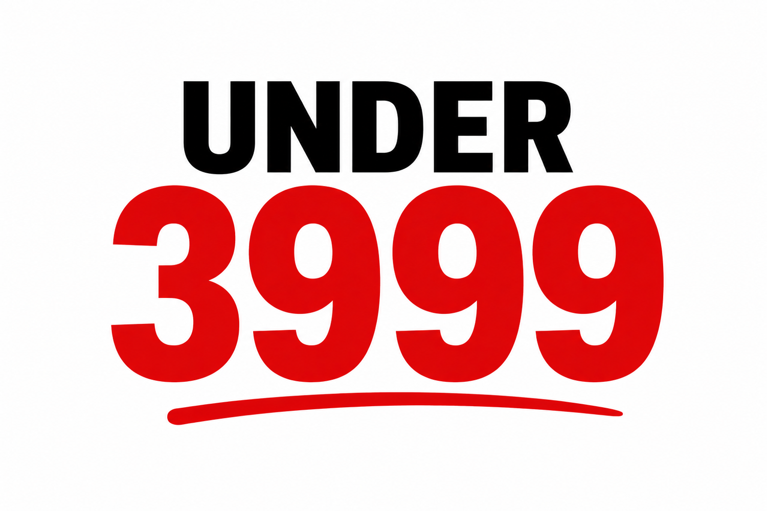 Under 3999