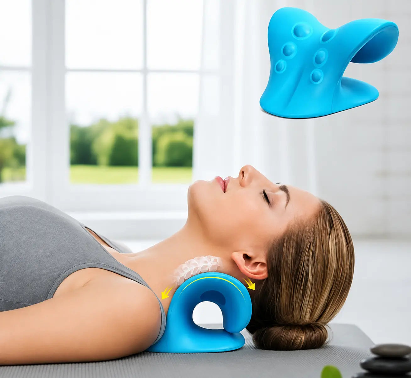 Neck and shoulders massager reliever