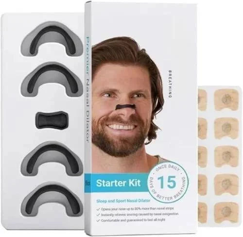 Magnetic nasal strips